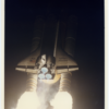 1995. Décollage de nuit de la navette spatiale Discovery (Mission STS63) - Image 2