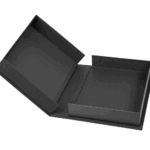 Boite d’archivage photos noire en toile 50 x 40cm