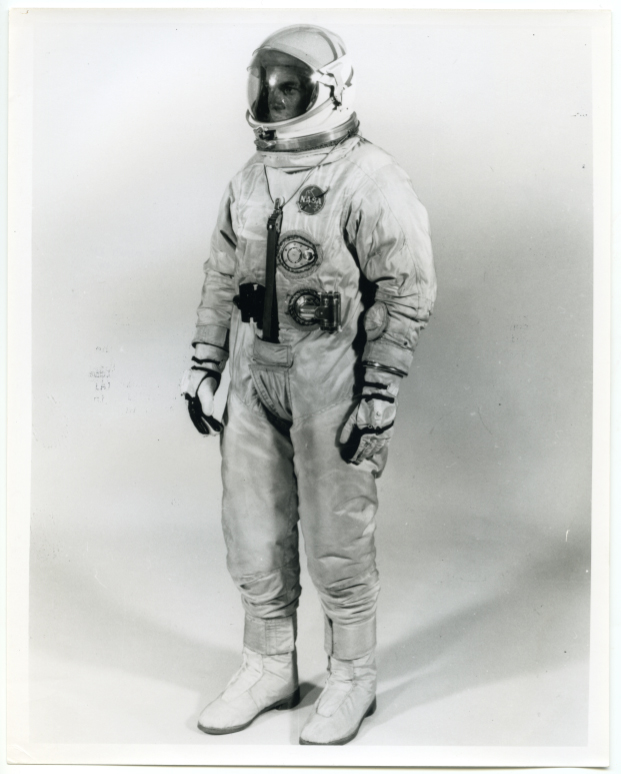1965. Combinaison spatiale de sortie extra-véhiculaire (EVA) d’Ed White