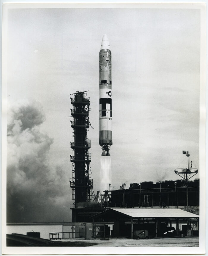1962. Décollage de la 1ère fusée TITAN II depuis Cap Canaveral