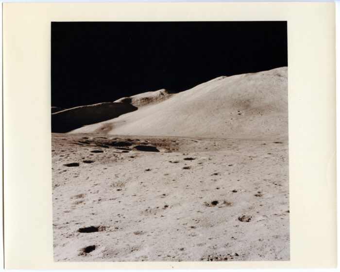 1972. Paysage lunaire, Mission Apollo 15