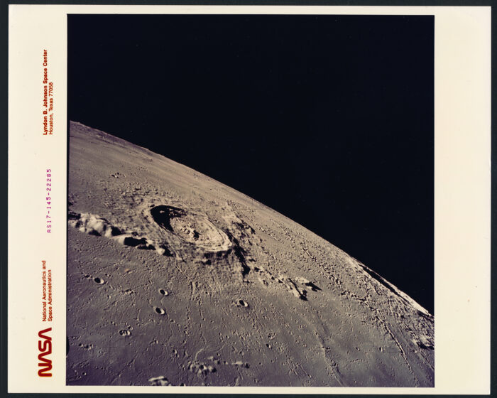 NASA – Apollo 17 Lunar Surface: Ronald Evans (1972) — #2663