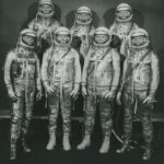 NASA – Mercury Seven Astronauts Group Portrait (1962) — #3614