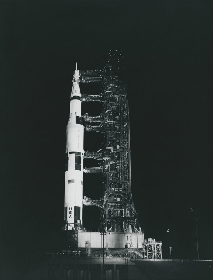 NASA – Apollo 13 Saturn V on Launch Pad 39A (1970) — #3631