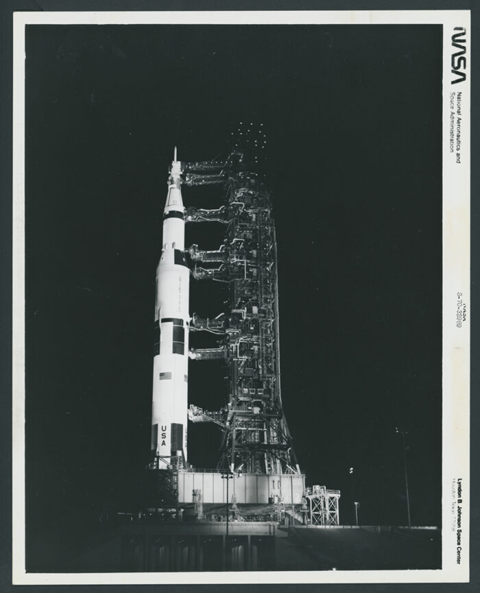 NASA – Apollo 13 Saturn V on Launch Pad 39A (1970) — #3631