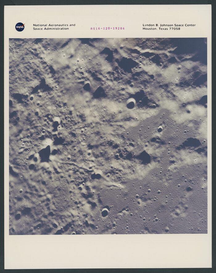 NASA – Apollo 16: Gassendi A Crater (1972) — #3640