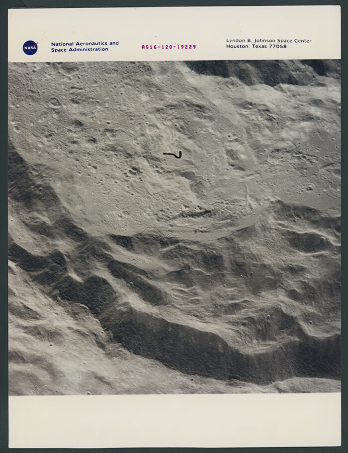 NASA – Apollo 16: Interior of King Crater – 1972
