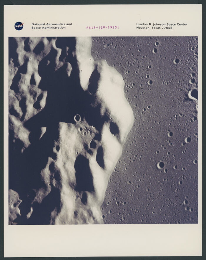 NASA – Apollo 16: Geological Observation from Lunar Orbit (1972) — #3643