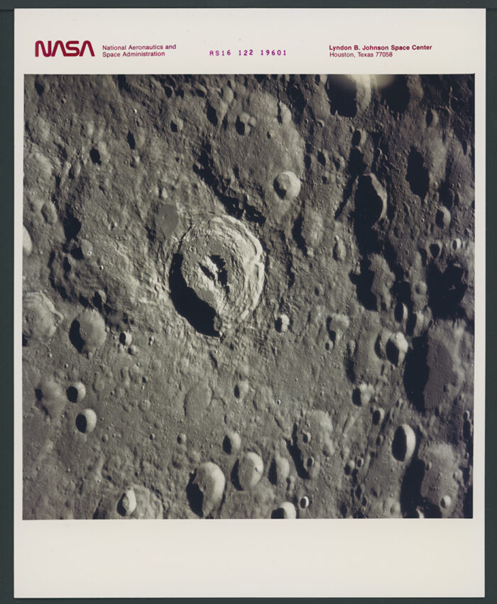 NASA – Apollo 16: King Crater on the Far Side of the Moon (1972) — #3672