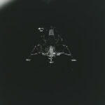 NASA – Apollo 11: Lunar Module Eagle Seen from Columbia (1969) — #3825