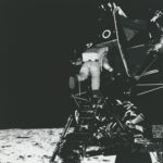 NASA – Apollo 11: Buzz Aldrin Descending the Eagle Lunar Module (1969) — #3826