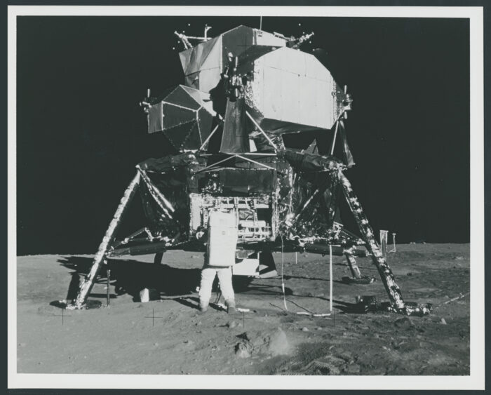 NASA – Apollo 11: Buzz Aldrin Beside Eagle on the Moon (1969) — #4823