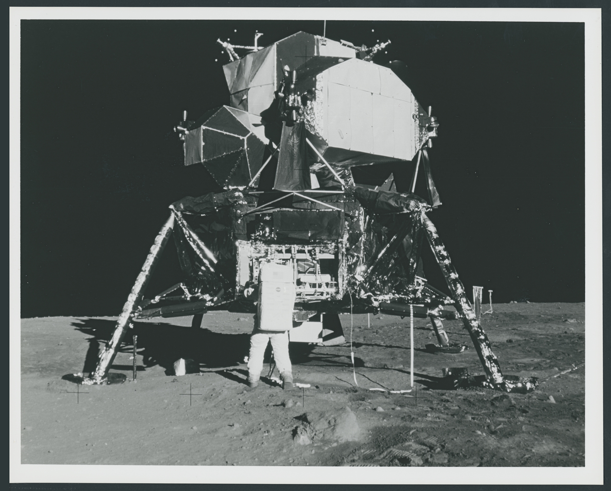 NASA – Apollo 11: Buzz Aldrin Beside Eagle on the Moon (1969) — #4823 NASA – Apollo 11: Buzz Aldrin Beside Eagle on the Moon (1969) — #4823