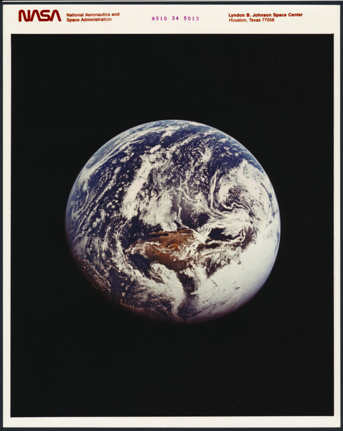 NASA – Apollo 10: Earth View During Translunar Journey – 1969
